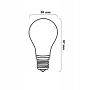 HALOGENLAMPA E27 18W A55 HELICON
