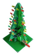 3D LED-julgran DIY-monteringssats