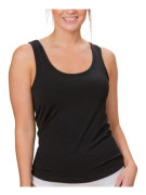 Trofe Basic Top 2P Svart bomull XX-Large Dam