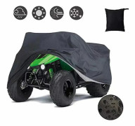 Svart ATV-överdrag - Oxford-tygskydd Model 1