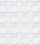 40x transparenta självhäftande dörrstopp, 22 x 5 mm, dörrbuffert, transparent dörrstopp, väggdämpare för dörr