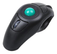 Tumstyrd navigering trådlös USB-trackballmus, ergonomisk komfortdesign, Plug and Play-kompatibilitet, inkluderar minskning av muskelskador