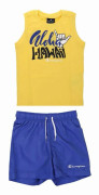 Children's Sports Outfit Champion Yellow 2 Pieces