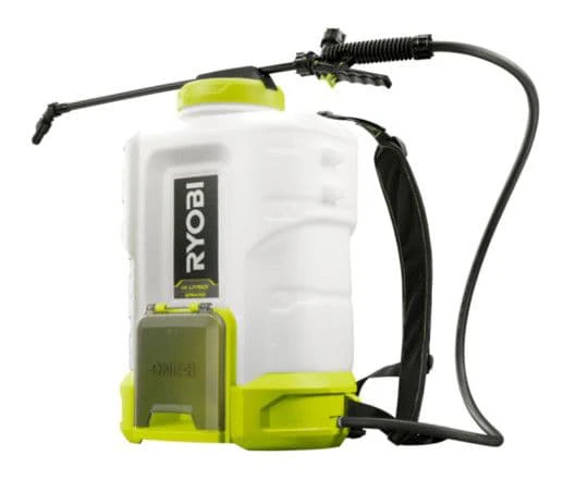 RYOBI - 18V ryggsäcksspruta - upp till 6,2 bar - flöde 1 l/min till 1,8 l/min - 15 L tank - säljs utan batteri - RY18BPSB-0