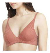 Passionata BH Holala Plunge T-shirt Bra Rosa nylon F 75 Dam