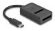 Delock - Gränssnittsadapter - M.2 - M.2 Card (PCIe NVMe & SATA) - USB-C 3.2 (Gen 2) - svart