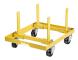 Motorstativ 750LBS/340KG, Justerbar Motorlyft Dolly, Stålkonstruktion, 4-Hjulig