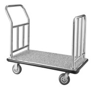 Hotell Bagagevagn, 750 LBS Plattformstruck, Avtagbar Framram