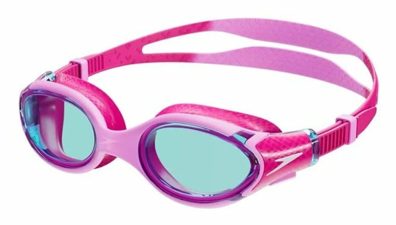 Speedo Unisex Kids Biofuse 2.0 Glasögon - Flamingo Rosa - Elektrisk-blå