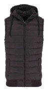 Urban Classics Väst Bubble Hooded Svart XL Man