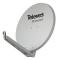 Televes S85QSD-W, 10,7 - 12,75 GHz, 39,5 dBi, Grå, Vit, Gjuten aluminium, 85 cm, 850 mm