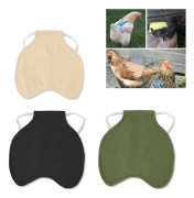 3-pack Kycklingsadel Kycklingförkläde Fjäderfixare Ryggskydd