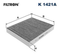 Kupefilter Filtron K 1421A - kia optima, optima sportswagon - OE 97133-D4000
