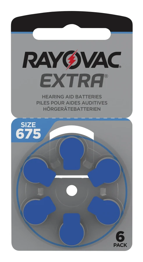 Rayovac Extra Advanced Act 675 6 st