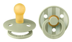 BIBS Pacifier Colour Latex Studio Collection Pin Sage Mix Size 1