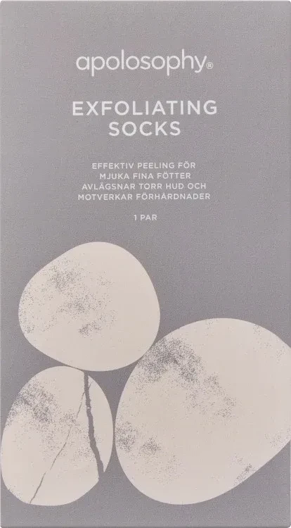 Apolosophy Exfoliating Socks 1 par