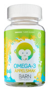 Monkids Omega-3 Barn Äpple 60 st