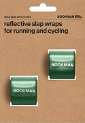 Bookman Snap Band Reflectors Green 2-pack