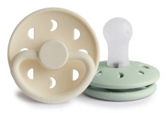 FRIGG Moon Phase Silicone 2-Pack Cream/Sage Size 1