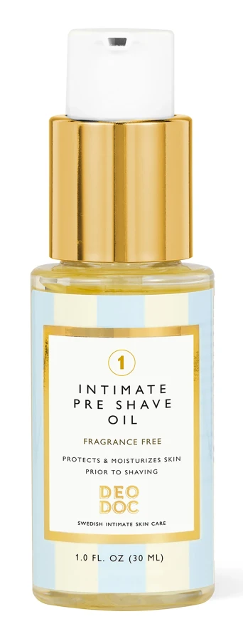 DeoDoc Intimate Pre-Shave Oil Fragrance Free 30 ml