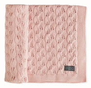 Babyfilt Moment EKO Cloud Pink Vinter & Bloom