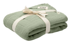 BIBS Muslin Swaddle 120x120 cm Sage