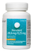 Xerodent sugtablett 28,6 mg/0,25 mg 270 st