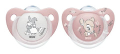 NUK Trendline Napp Silikon 0-6 mån (Bambi)