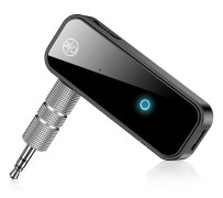 Bluetooth 5.0-mottagare för bil, 3,5 mm-uttag, trådlös, portabel