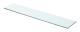 vidaXL Hyllplan glas genomskinlig 70x15 cm Transparent