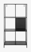 Loft24 - Bokhylla Järn Charleston - Svart - Bokhyllor - Från Homeroom
