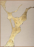 Malerifabrikken - Design Målning / Wild Horizon Gold / 90x120 Cm / Ekram - Guld - Tavlor - Från Homeroom