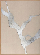 Malerifabrikken - Design Målning / Wild Horizon Silver / 90x120 Cm / Ekram - Silver - Tavlor - Från Homeroom