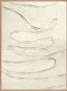 Malerifabrikken - Design Målning / Track The Line / 90x120 Cm / Ekram - Vit - Tavlor - Från Homeroom