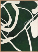 Malerifabrikken - Design Målning / Masterpiece / 90x120 Cm / Ekram - Grön - Tavlor - Från Homeroom
