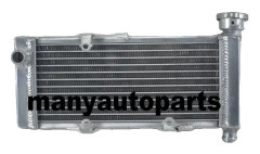 Radiator Kylare för Honda CBR250R/CBR300R, 40% Förbättrad Kylkapacitet, Helt Polerad Konstruktion, TIG Svetsad Design