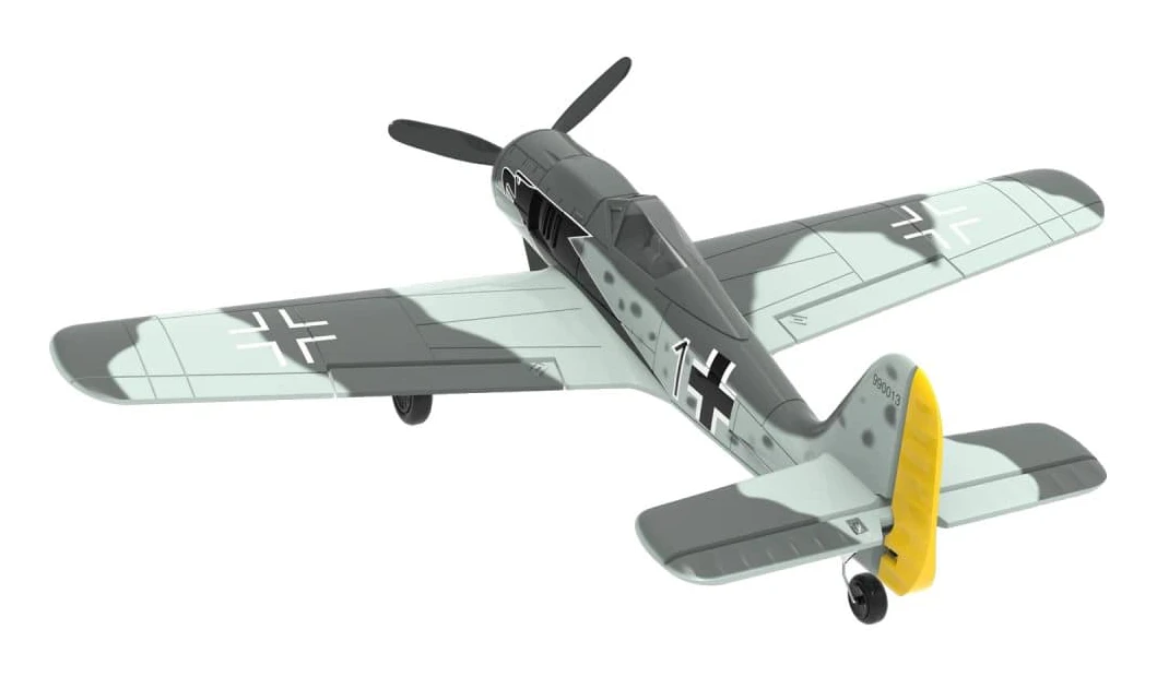 RC-flygplan, 400 mm vingbredd, 12-15 minuters flygtid,BNF 3 Batterier