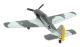 RC-flygplan, 400 mm vingbredd, 12-15 minuters flygtid,BNF 3 Batterier