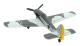RC-flygplan, 400 mm vingbredd, 12-15 minuters flygtid,BNF 3 Batterier