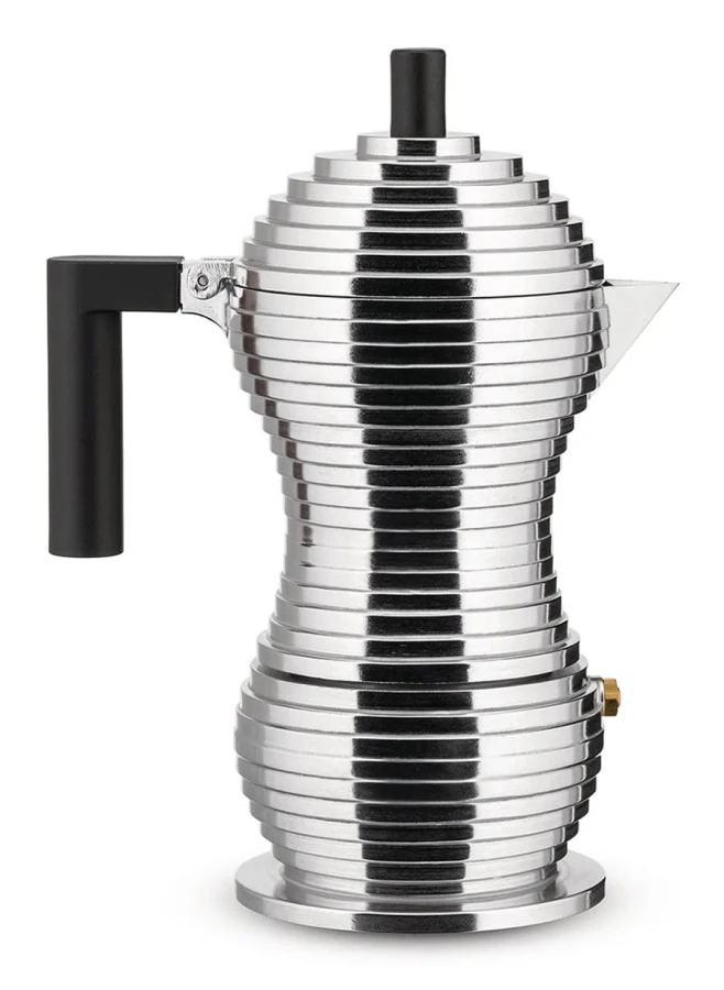 Pulcina Espressobryggare 1 kopp Aluminium/Svart