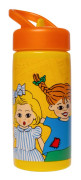 Pippi Långstrump Vattenflaska 410 ml (Gul)