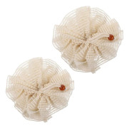 2 st Badsvamp Loofah Duschbad Badbollar Badskrubb Barn Badsvamp Duschbollar Sil Duschsvamp Loofahs Bollar Kroppstvätt T