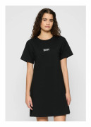 Miss Tee MT Girls Peace Hand Ladies Tee Dress Black / 5XL T-shirt