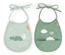 Clouds Done by Deer™ fickhaklapp Mini Happy 2-pack blå