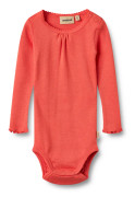 WHEAT Långärmad Body Lotta Candy red