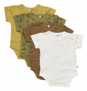pippi Kortärmad body 4 pack Tinsel
