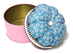 7.8x7cm Pärlbox med Pumpamönster för Handarbete