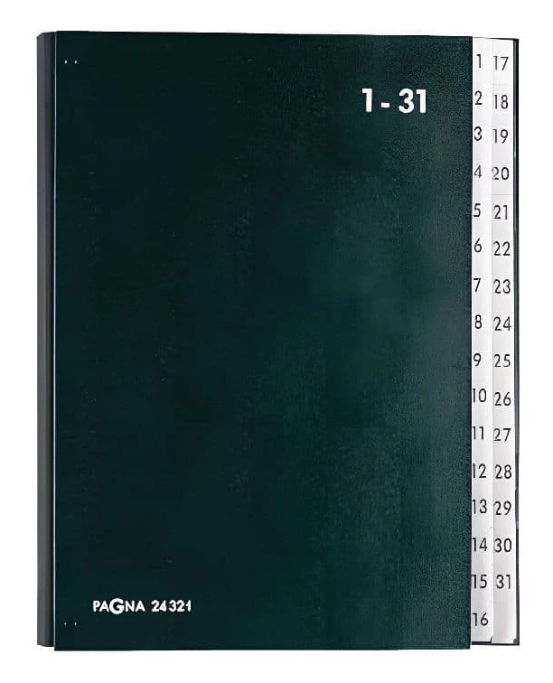  PAGNA SORTERINGSPÄRM, 1-31