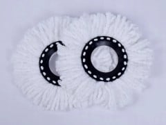 ABSORBERANDE MIKROFIBERÖVERDRAG FÖR ROTERANDE MOPP