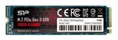 M.2 NVMe PCIe Gen 3x4 SSD, 1TB, P34A80-serien, 3400 MB/s läshastighet - SILICON POWER